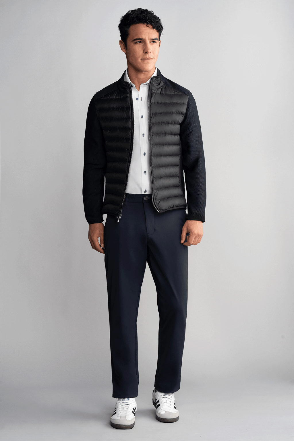 Central Hybrid Jacket // Black