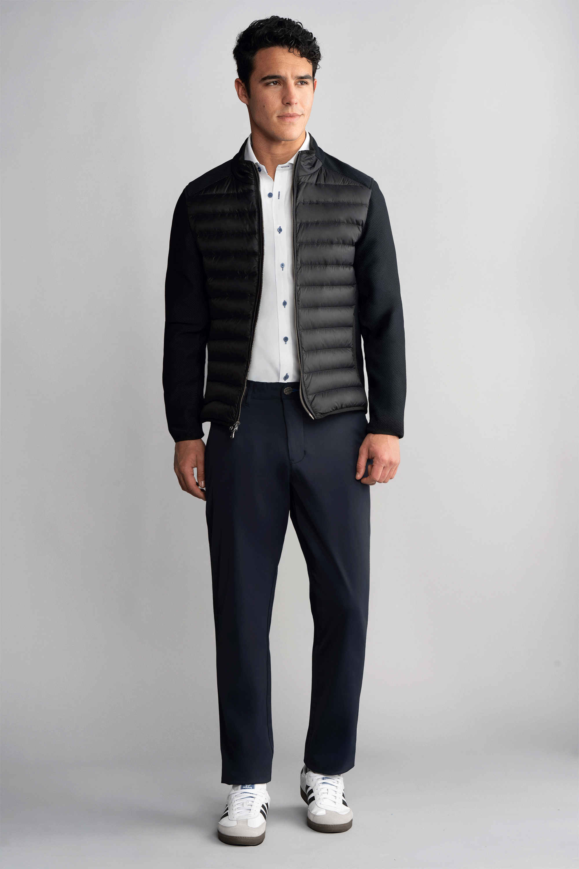 Central Hybrid Jacket // Black