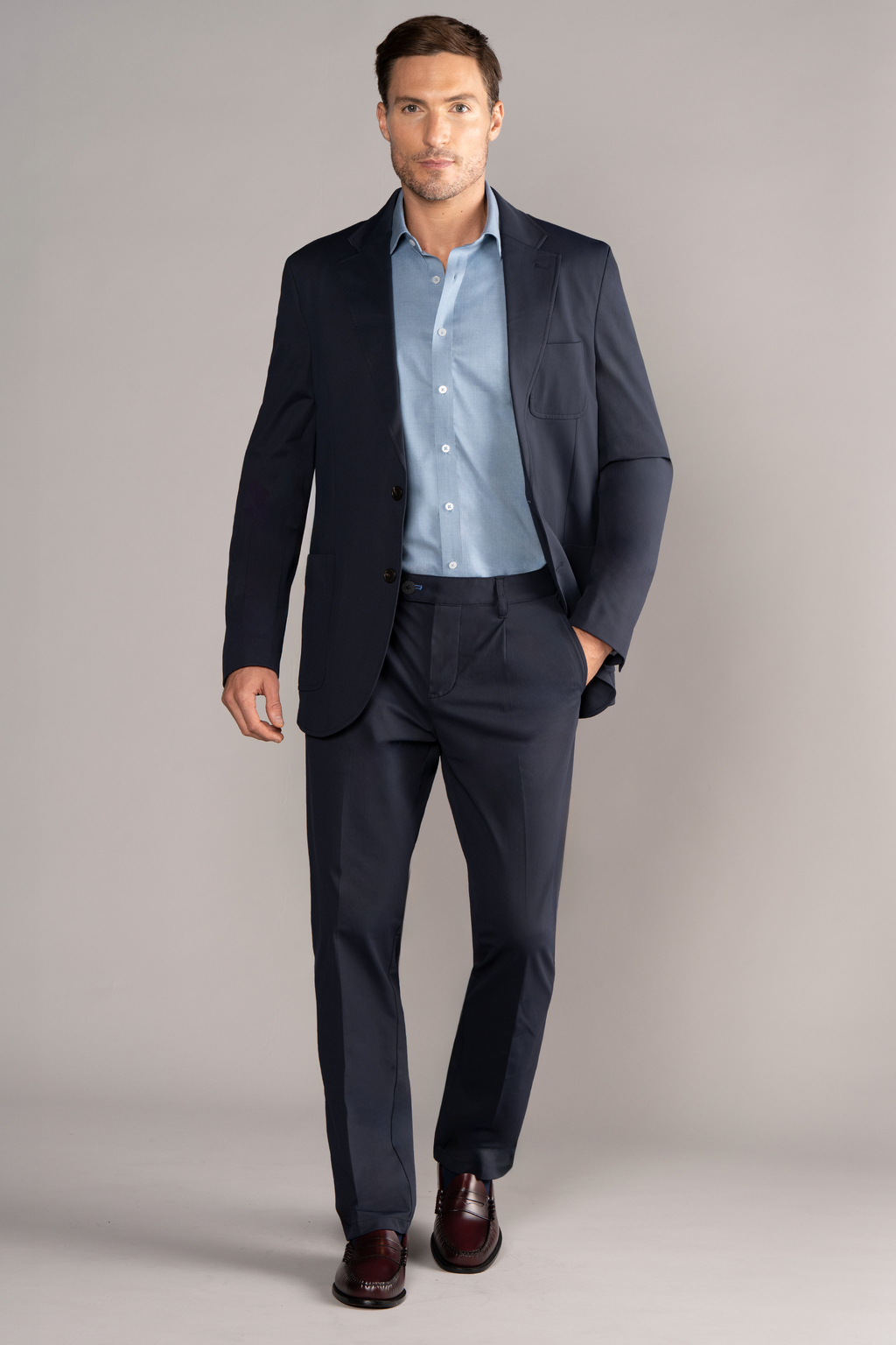 Performance Patch Pocket Blazer // Navy
