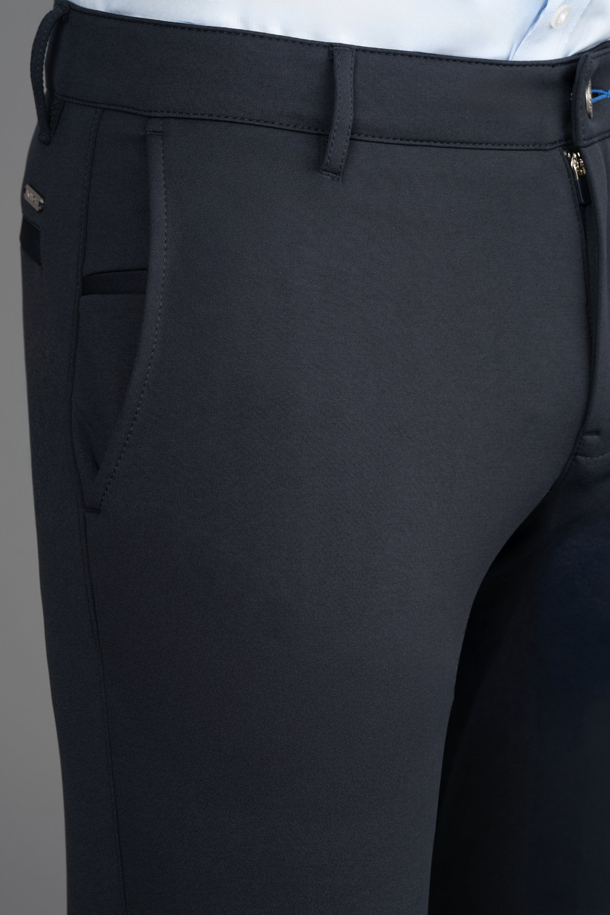 Circular Knit Pants // Black