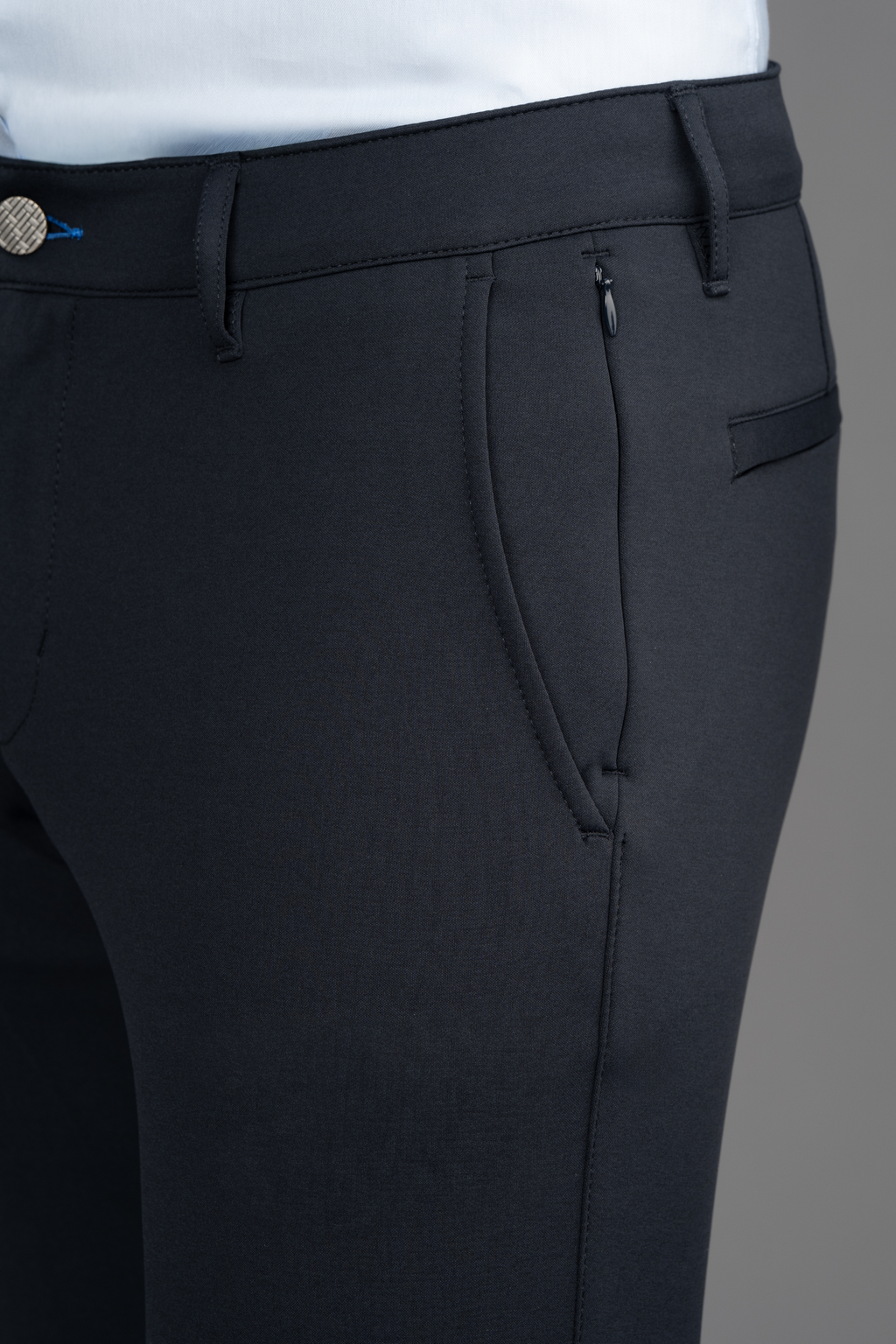 Circular Knit Pants // Black