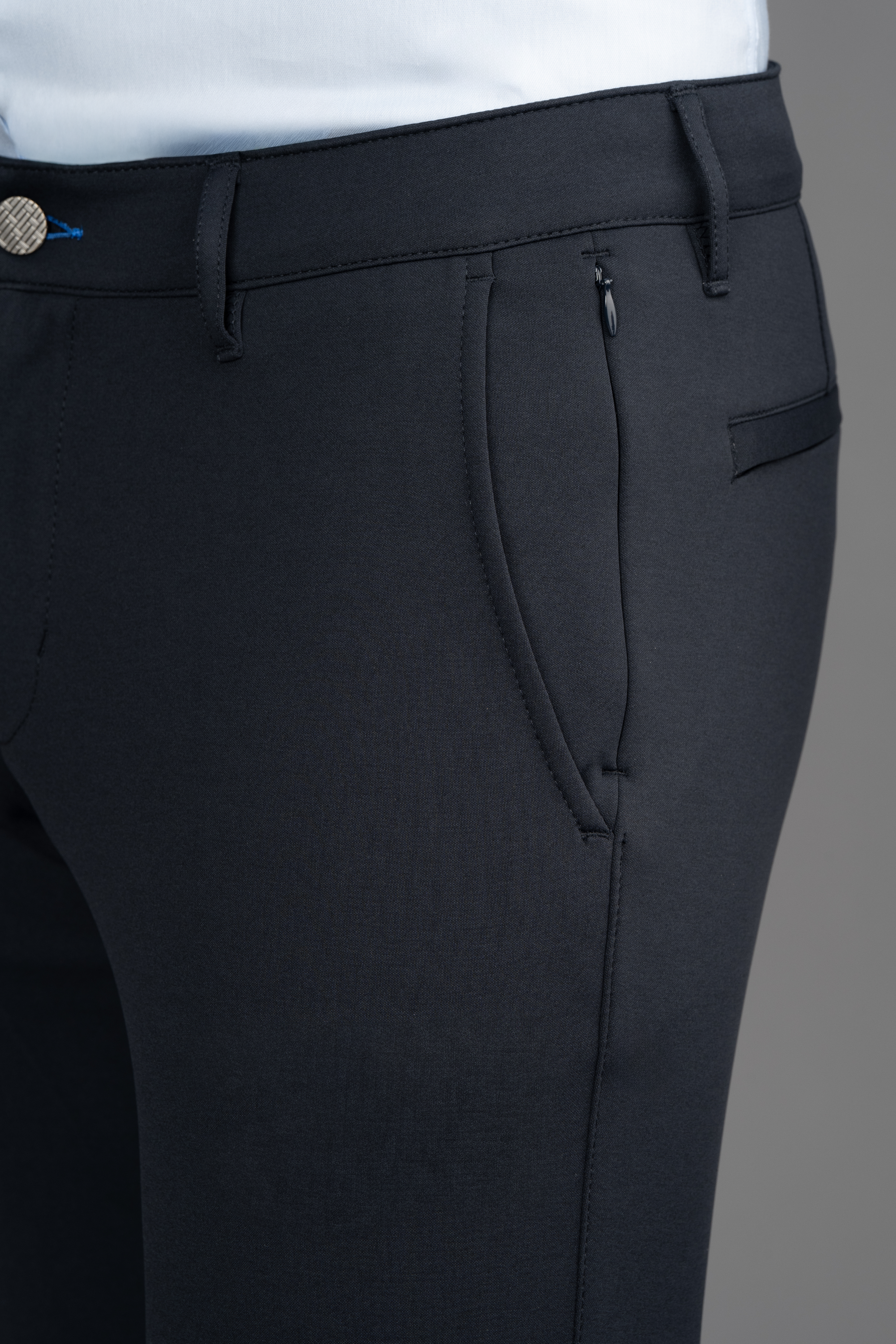 Circular Knit Pants // Black