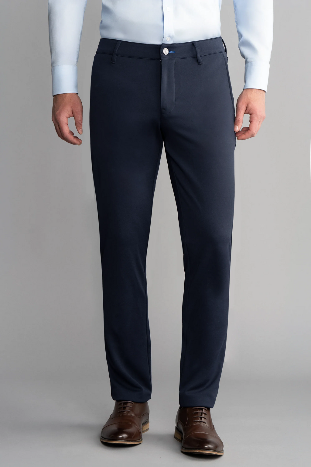Circular Knit Pants // Navy