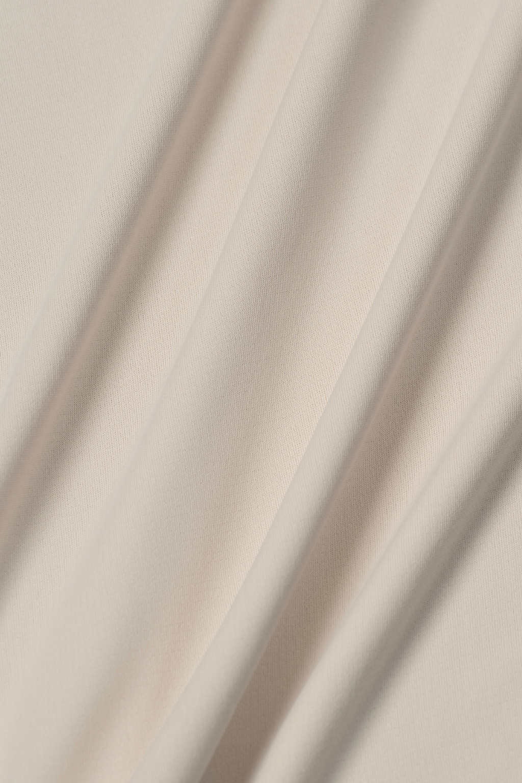 Long Sleeve Button Down Polo Solid // Ivory