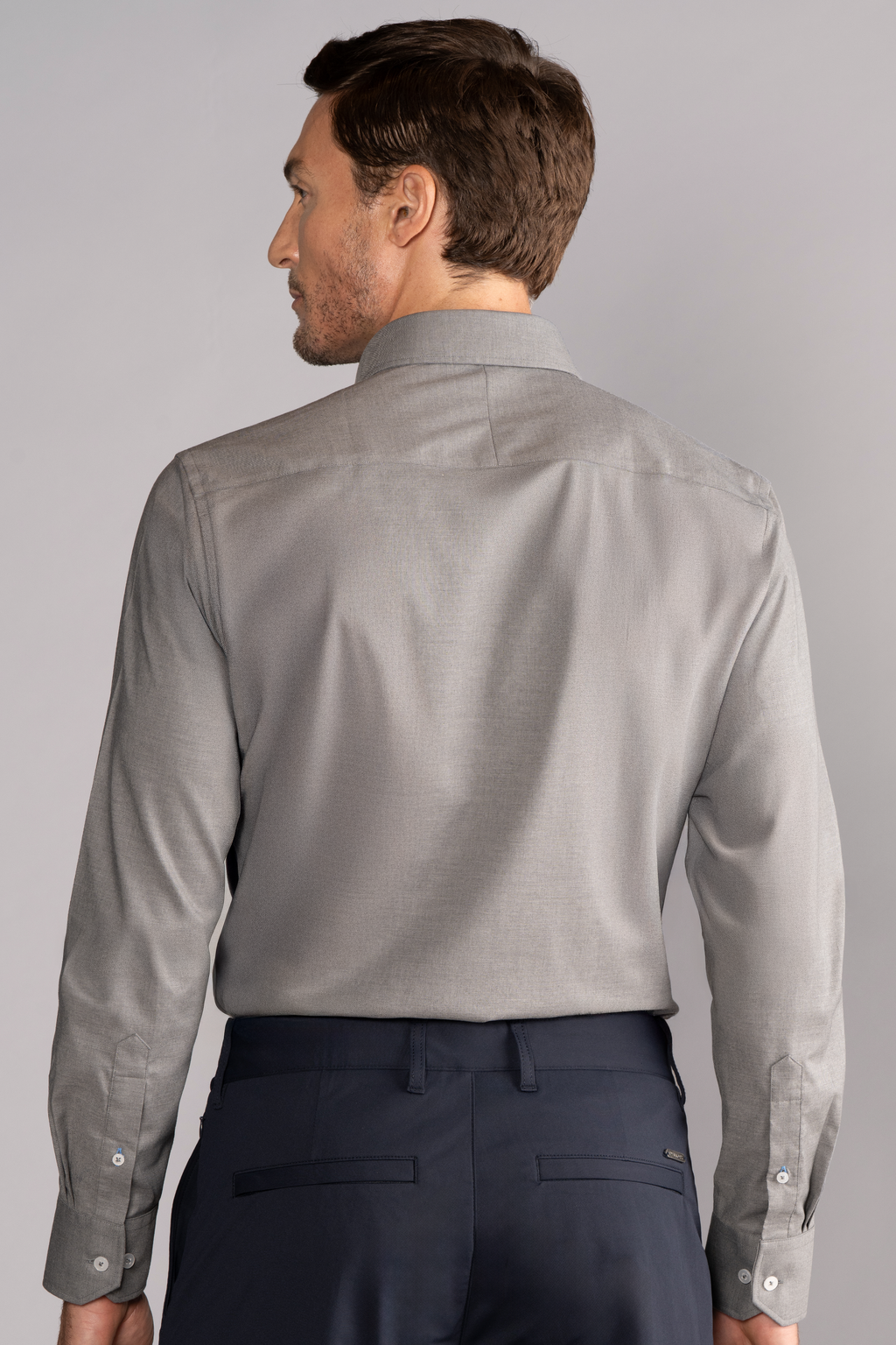 Leader Non-Iron Solid // Heather Grey