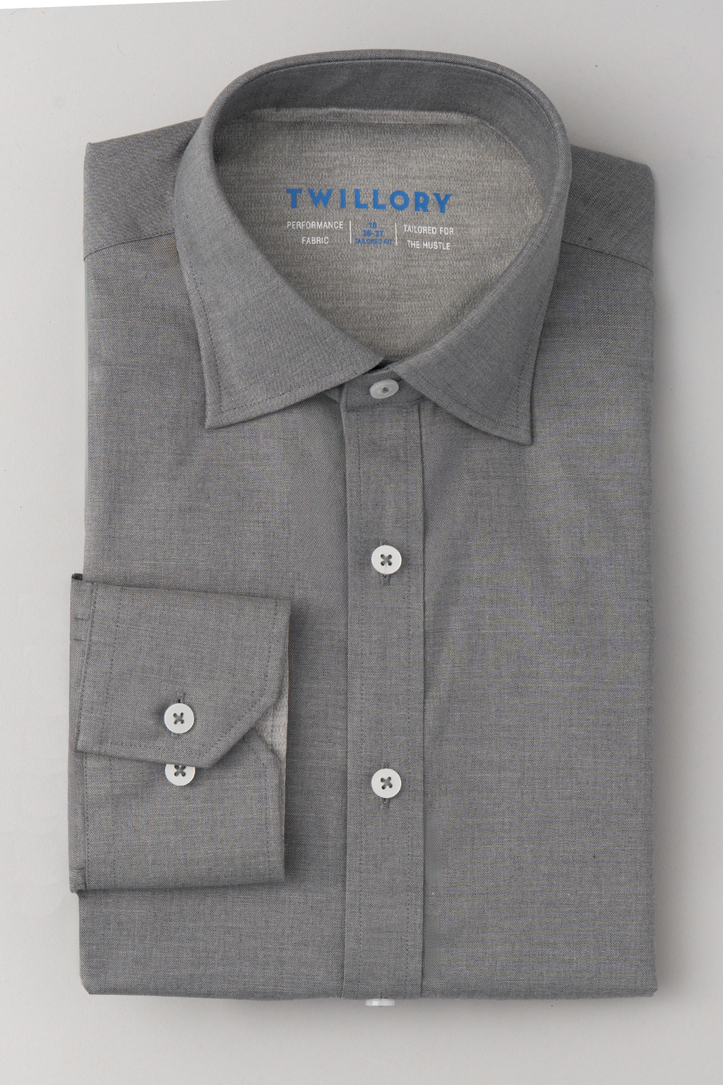 Leader Non-Iron Solid // Heather Grey