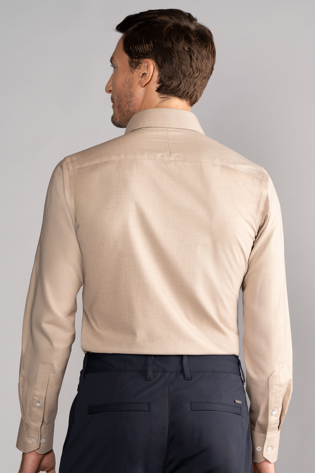 Leader Non-Iron Solid // Heather Sepia