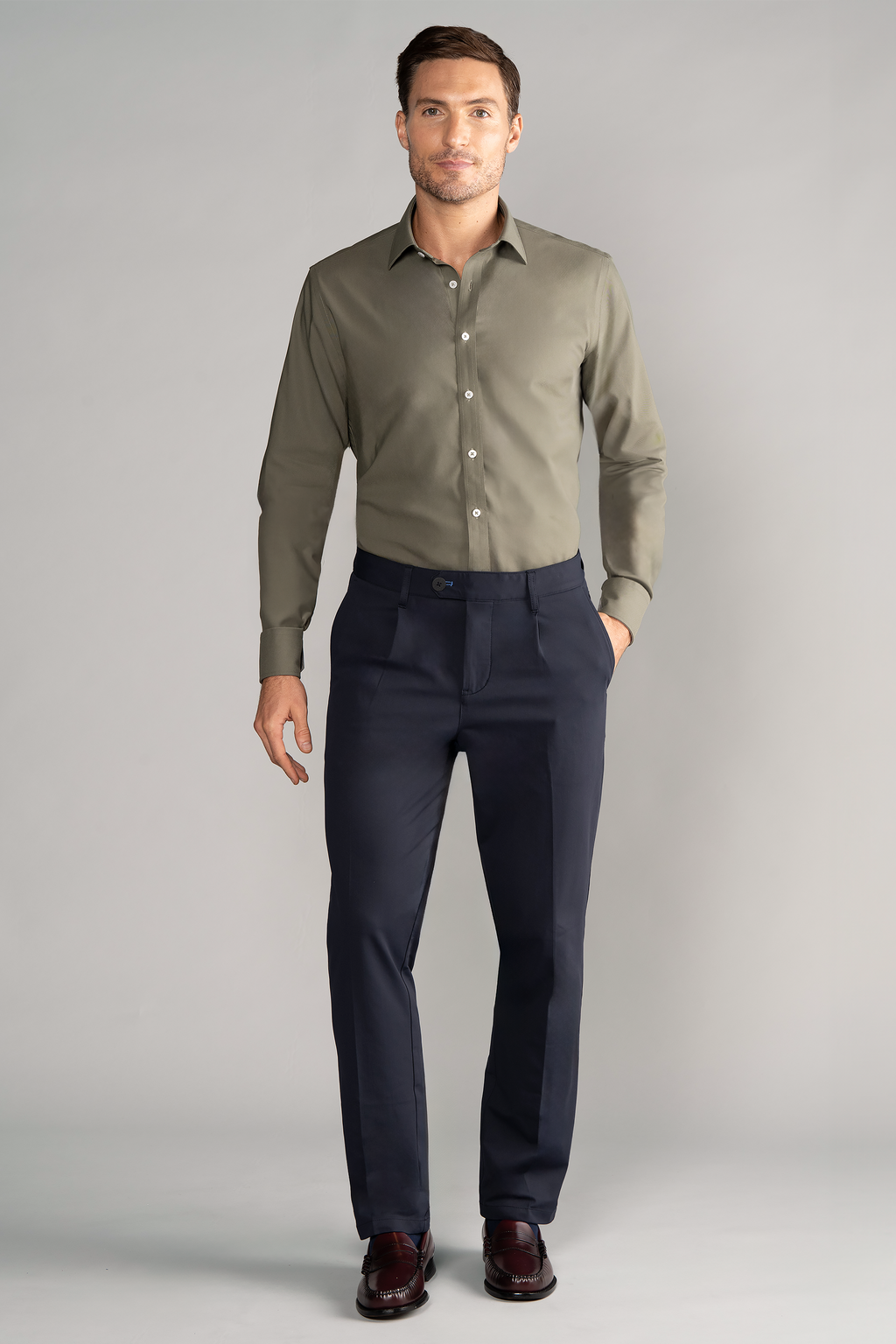 Leader Non-Iron Solid // Olive