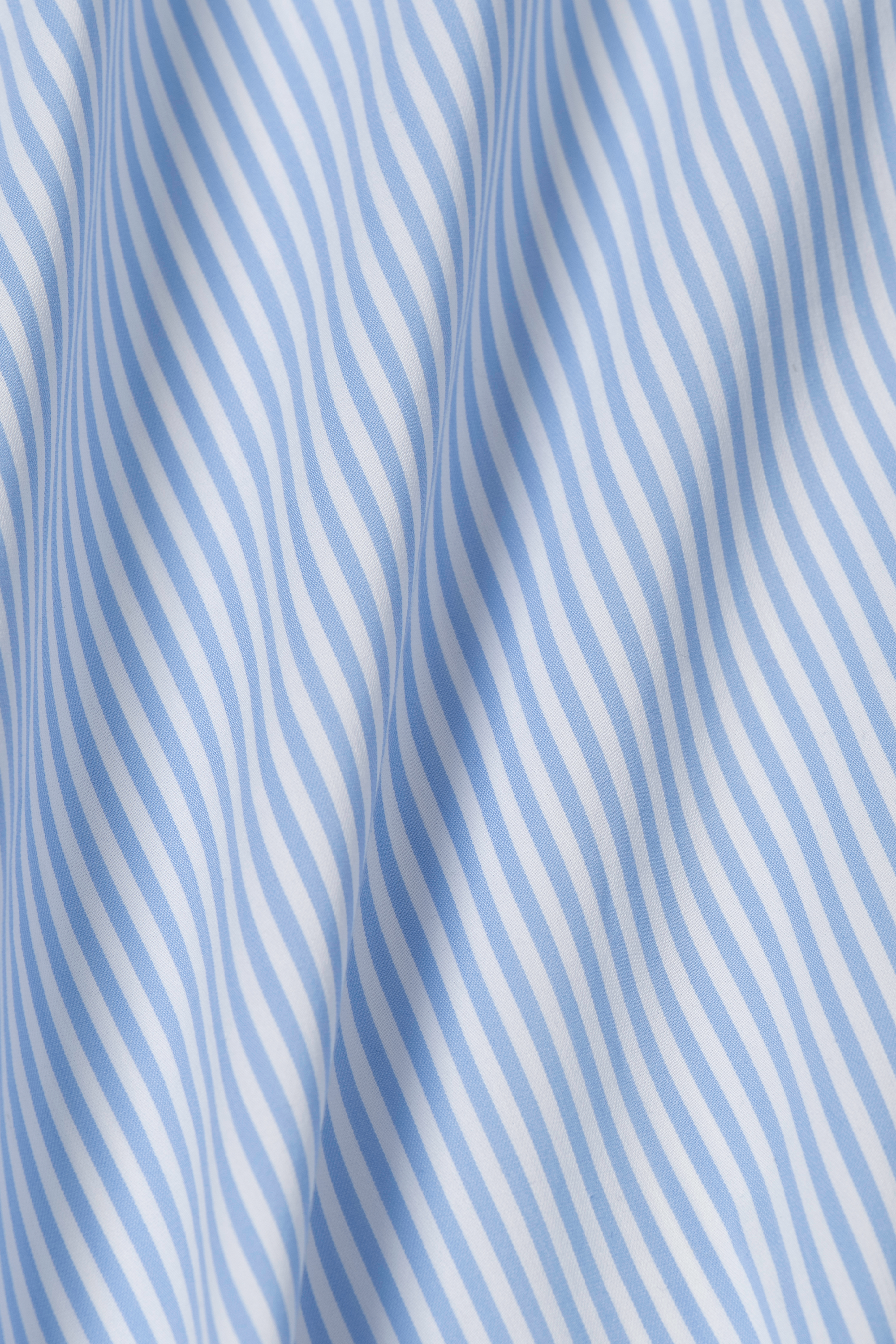 Leader Non-Iron Stripe // Sky