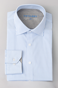 Leader Non-Iron Stripe // Sky