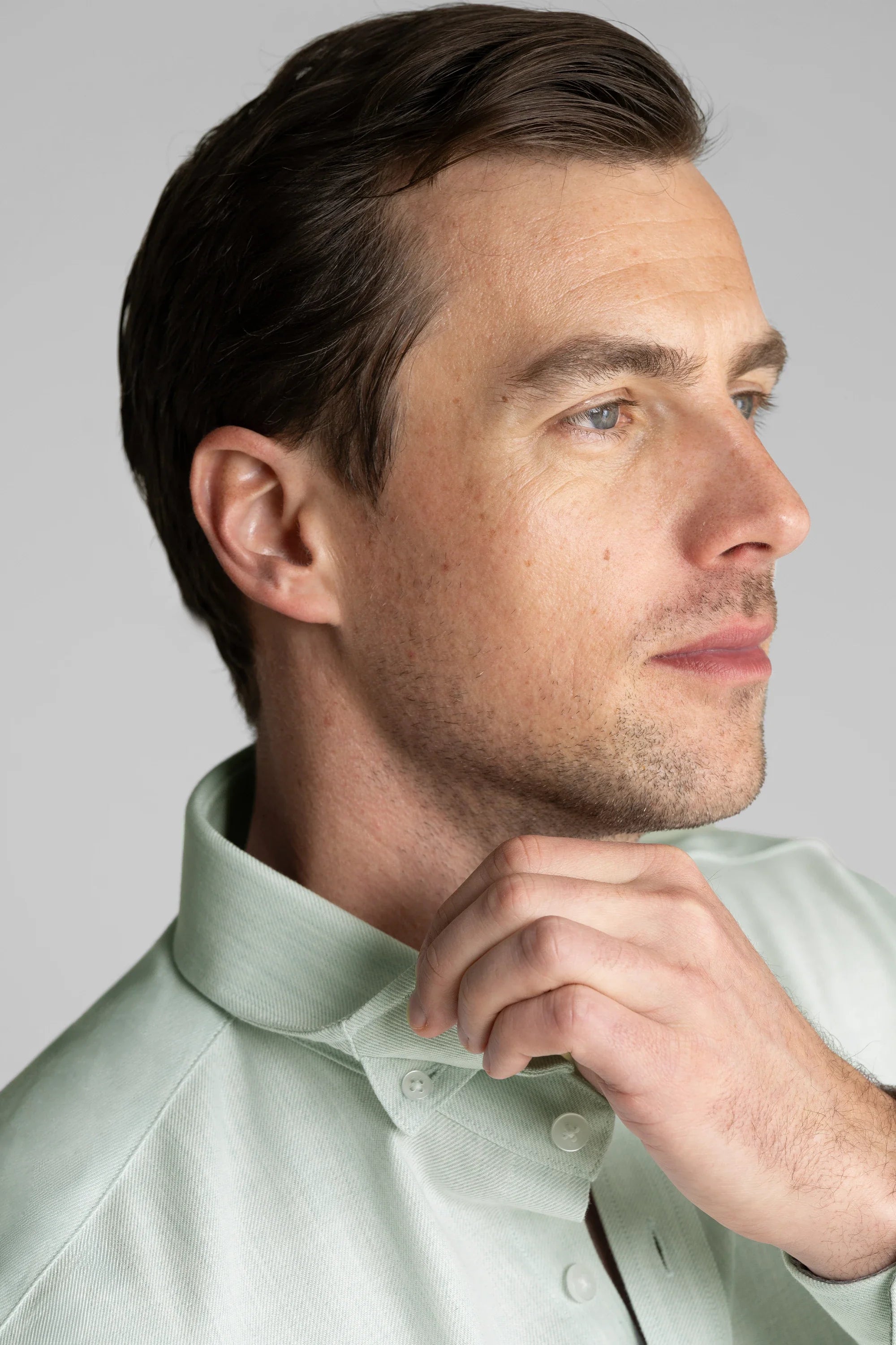 Performance Linen Shirt // Green