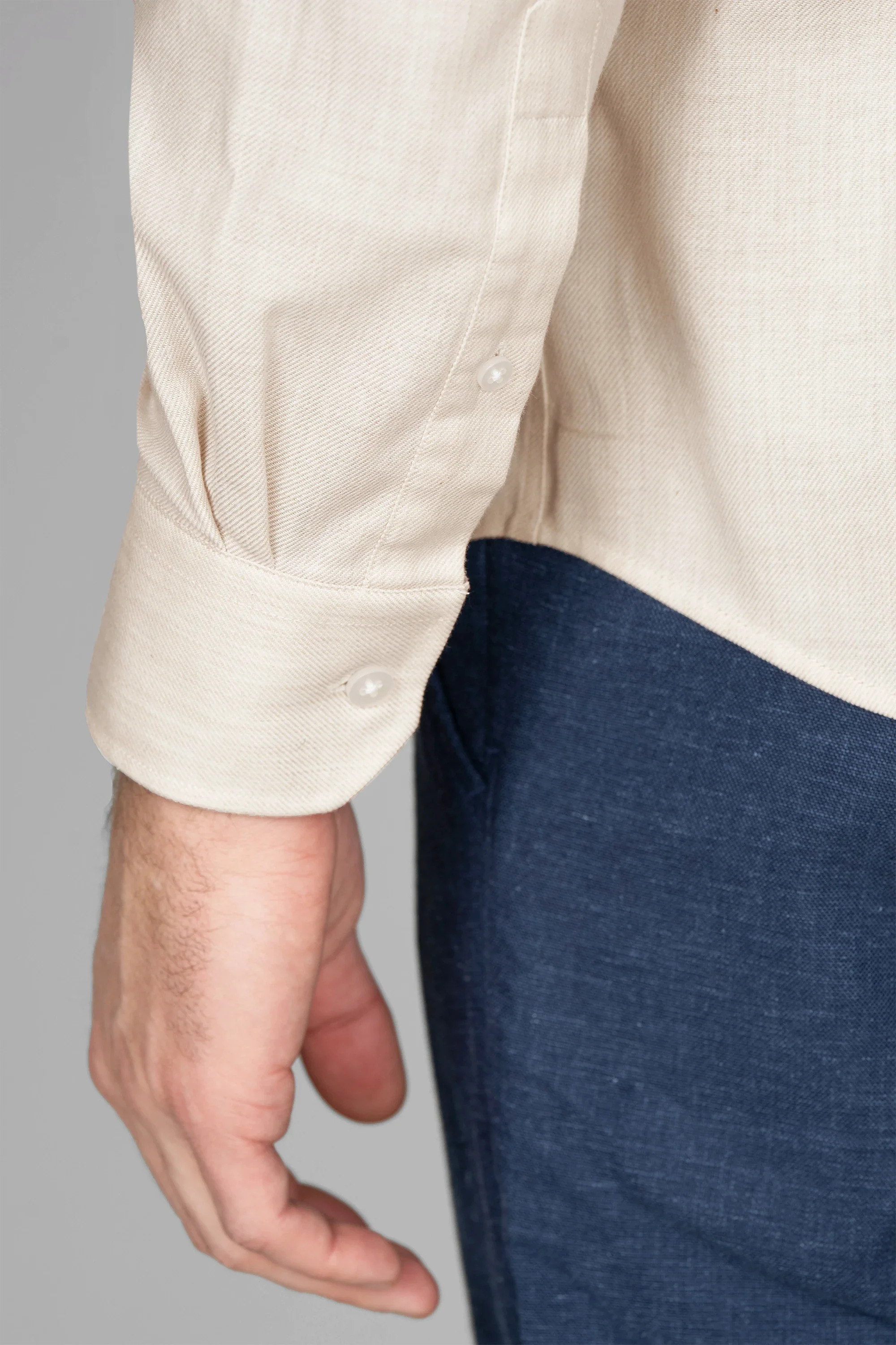 Performance Linen Shirt // Khaki