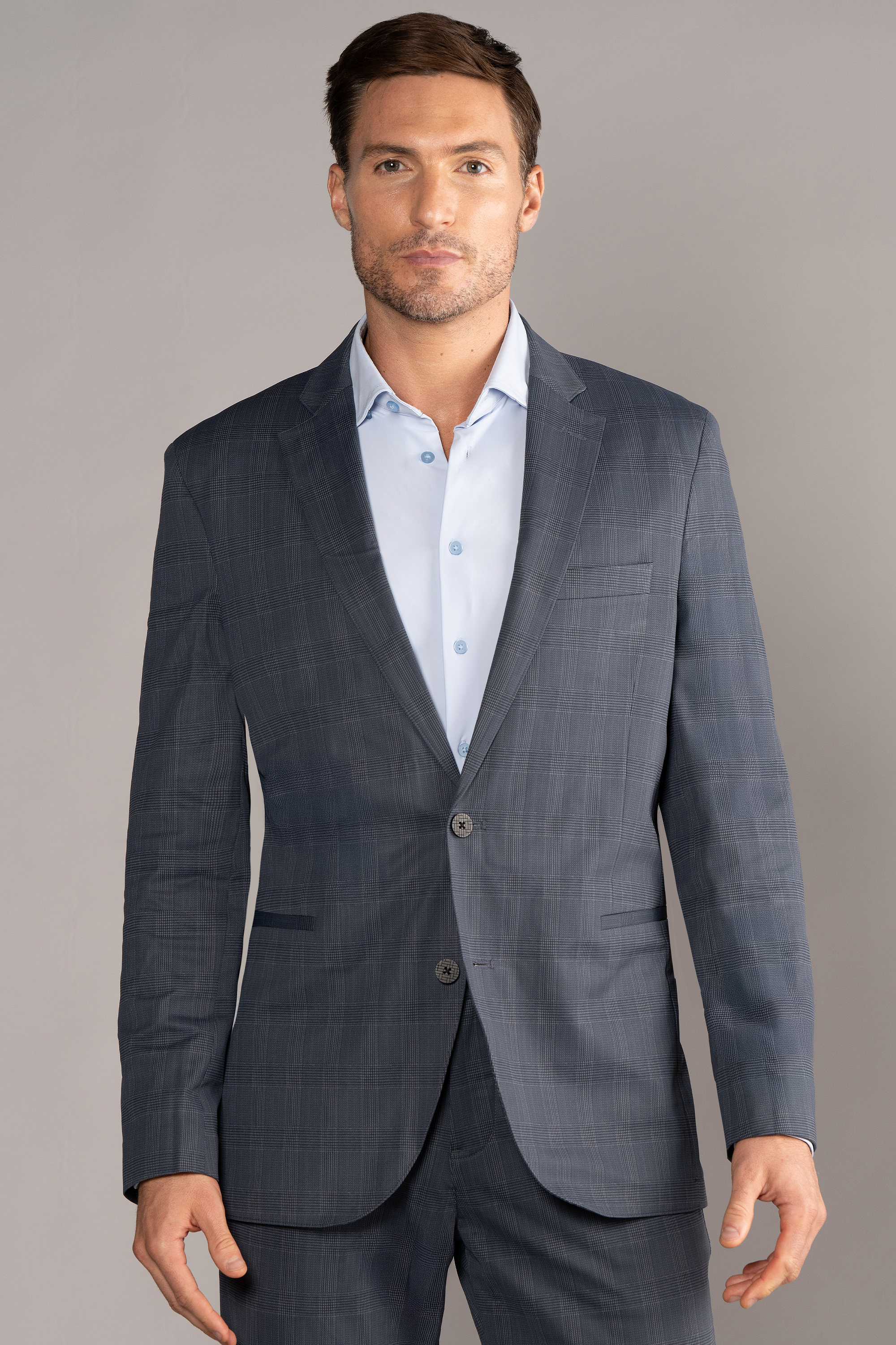 Performance Blazer // Grey Prince of Wales