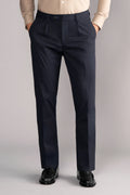 Performance Pleated Pants // Navy