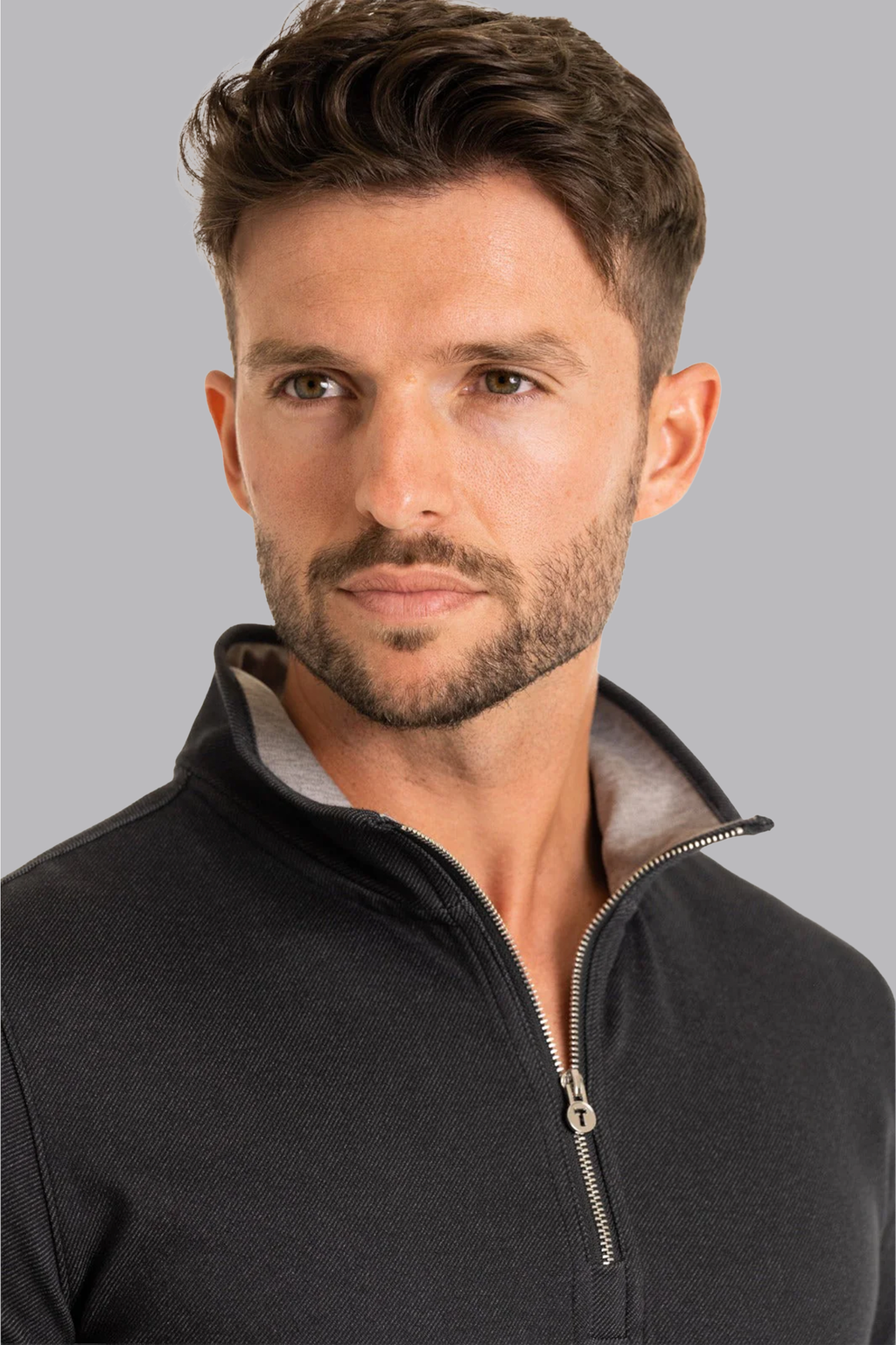 Performance Quarter Zip // Charcoal