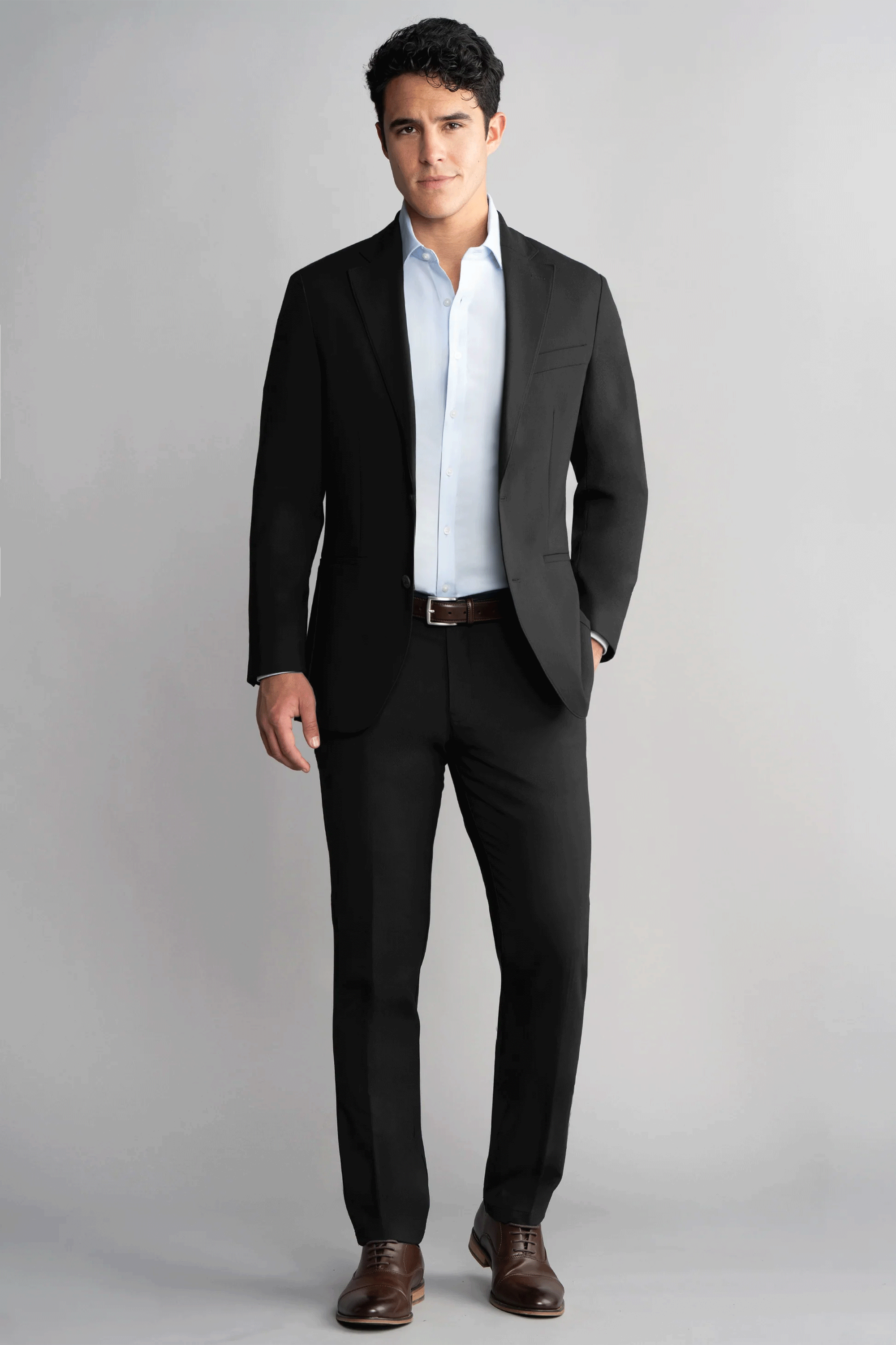 Hybrid Wool Blazer // Black