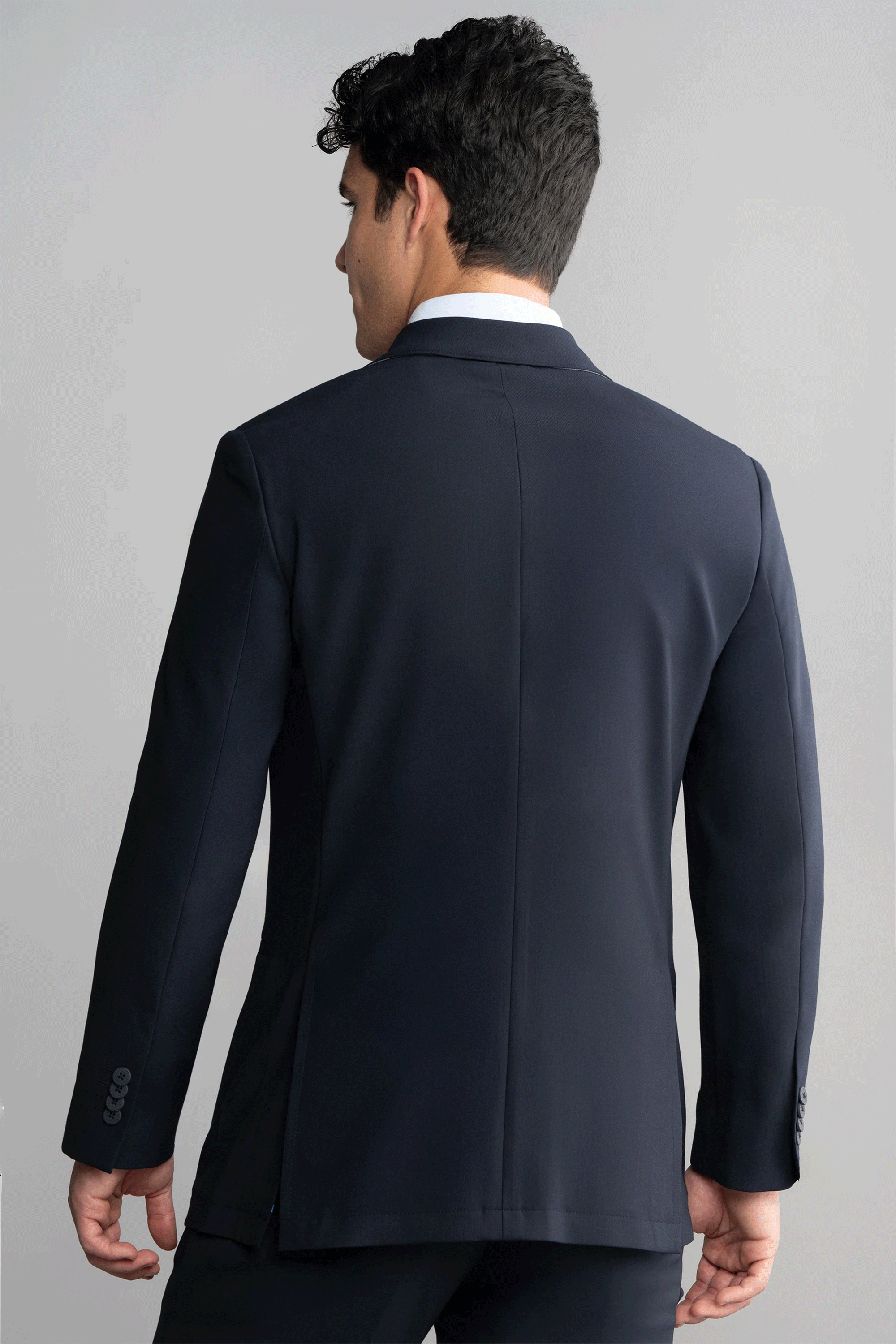 Hybrid Wool Blazer // Navy