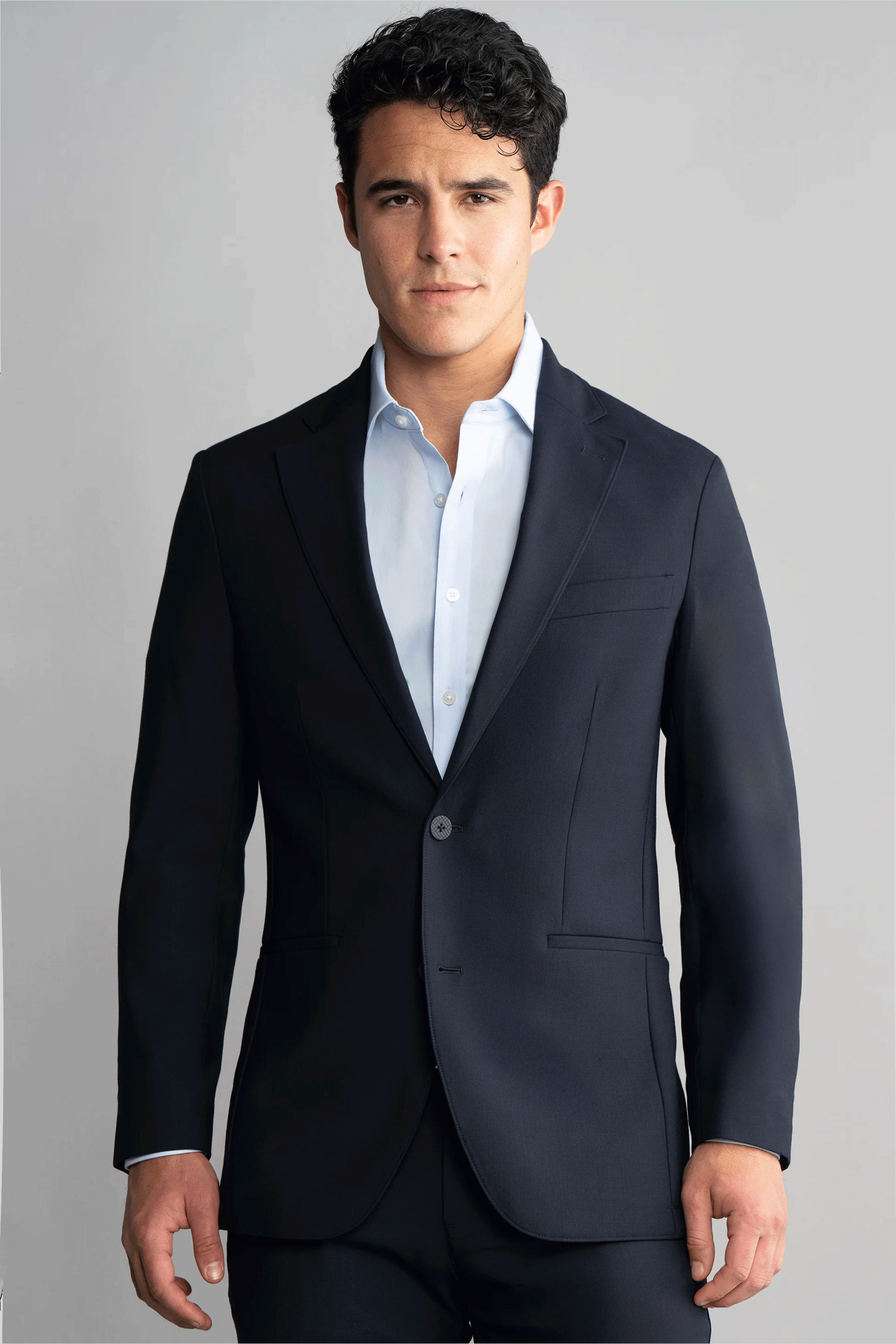 Hybrid Wool Blazer // Navy