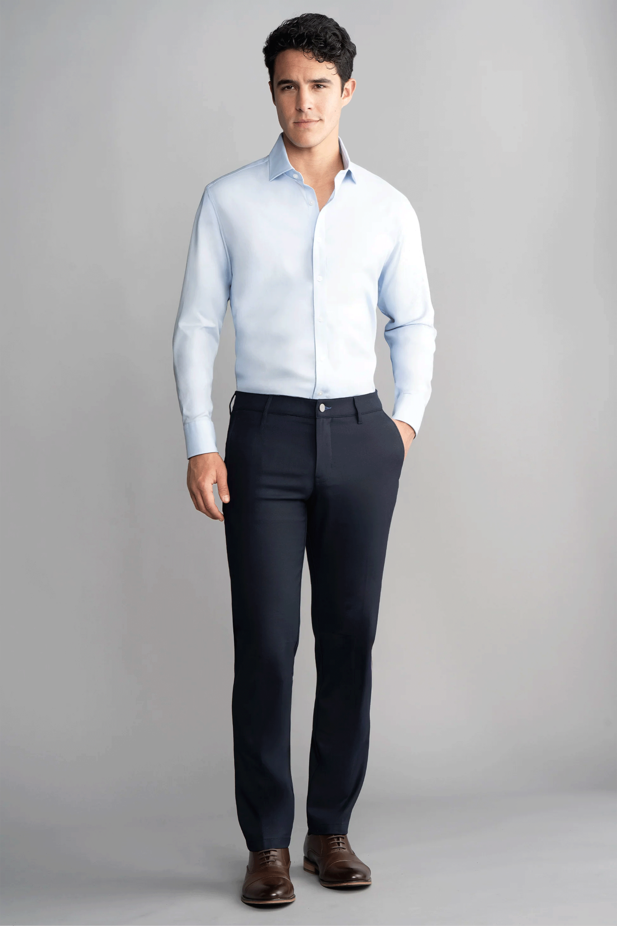 Hybrid Wool Pants // Navy