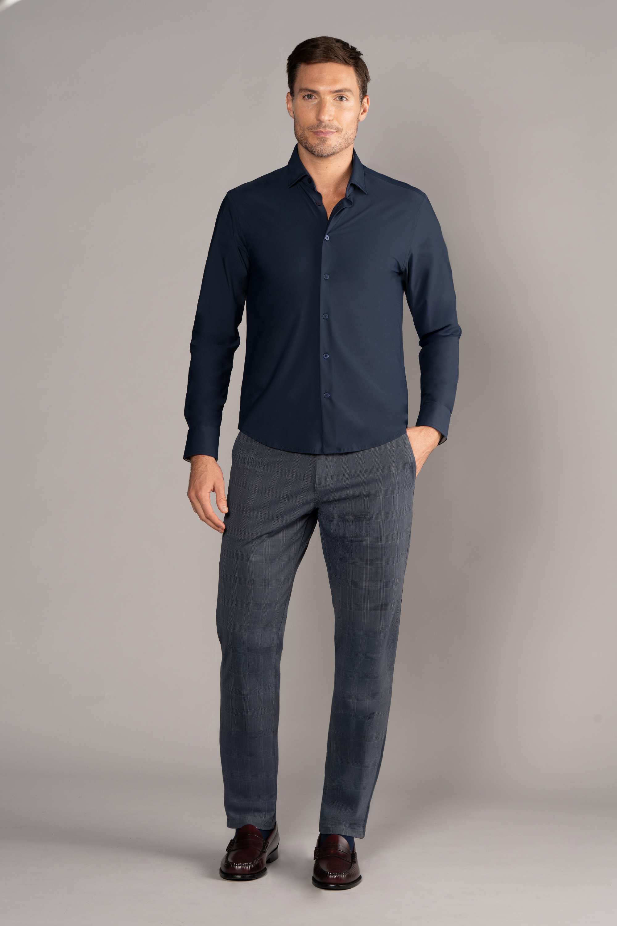 The Event Shirt Solid // Navy