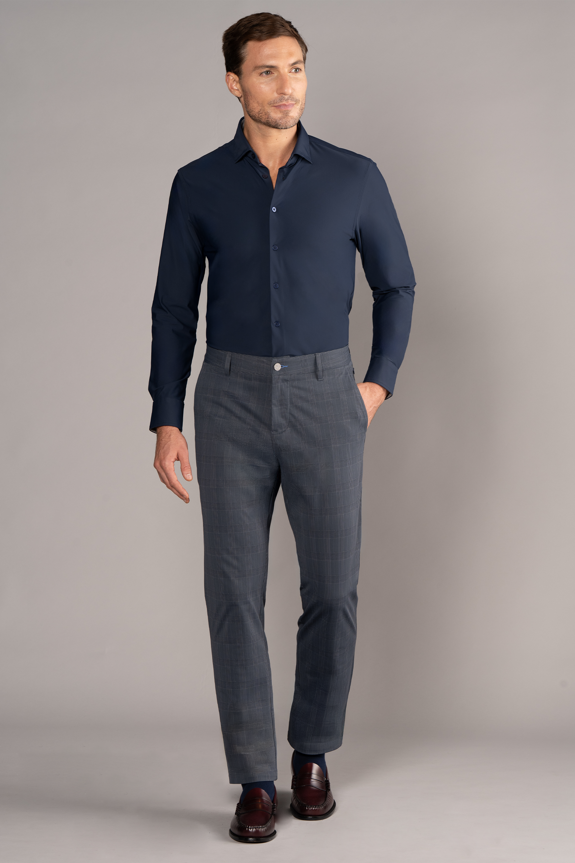 The Event Shirt Solid // Navy