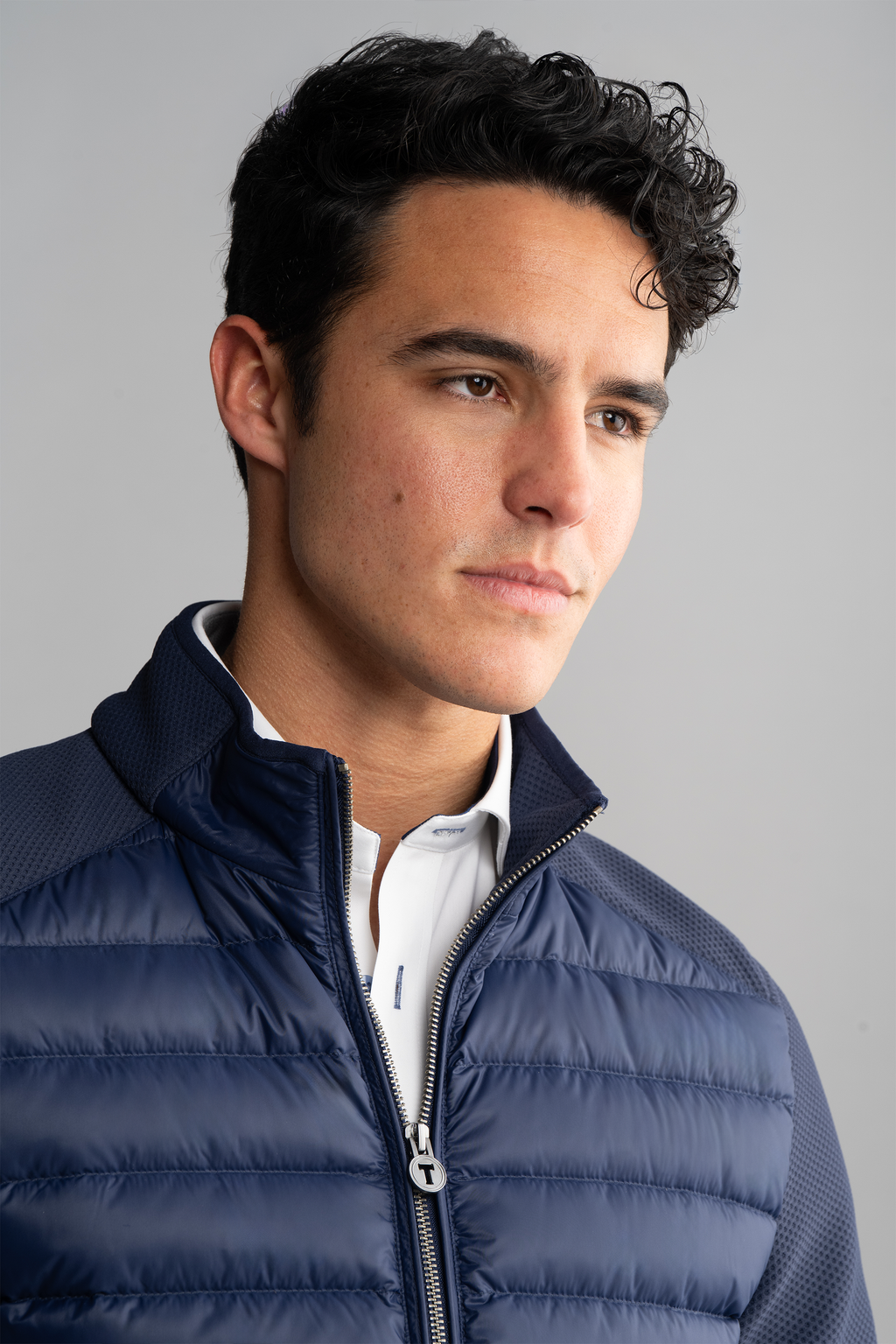 Central Hybrid Jacket // Navy
