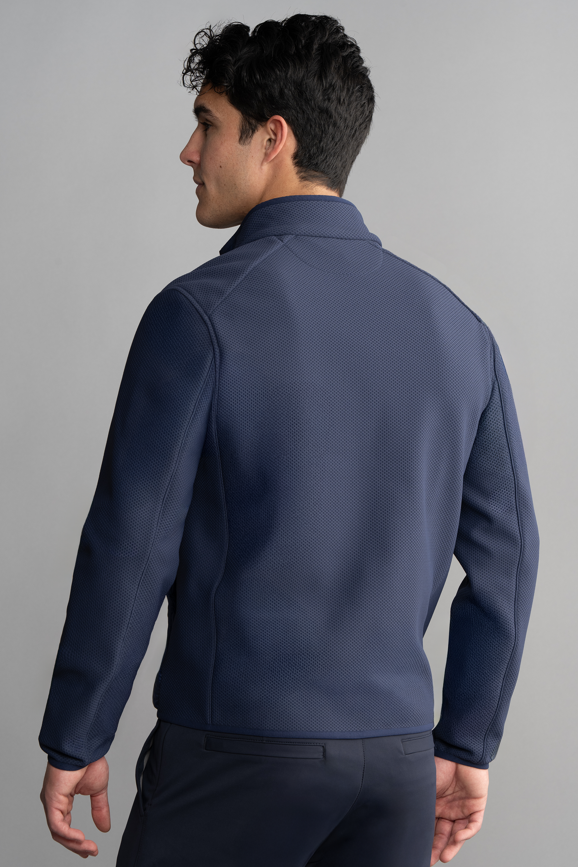 Central Hybrid Jacket // Navy