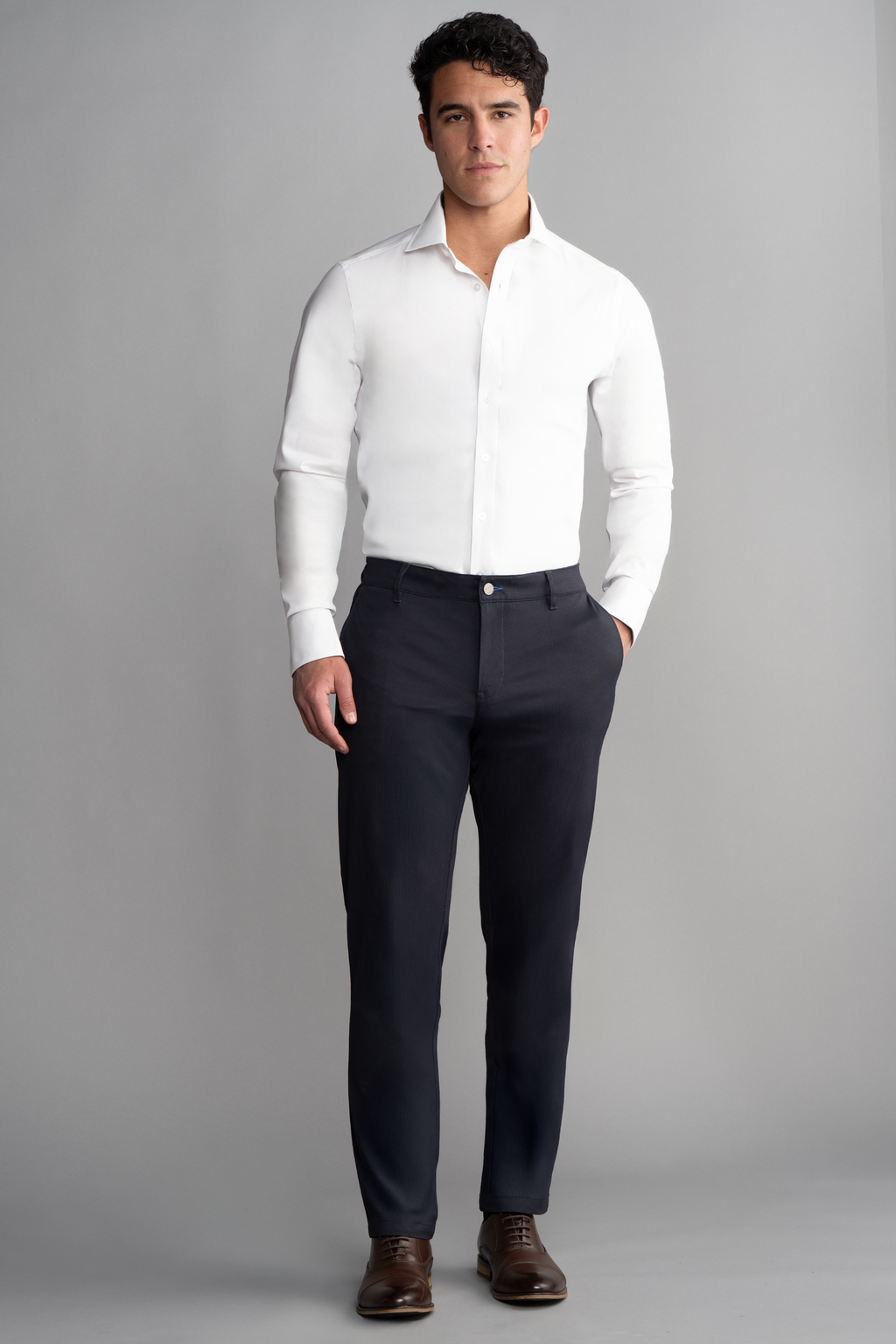 Performance Pants // Navy Pin Stripe
