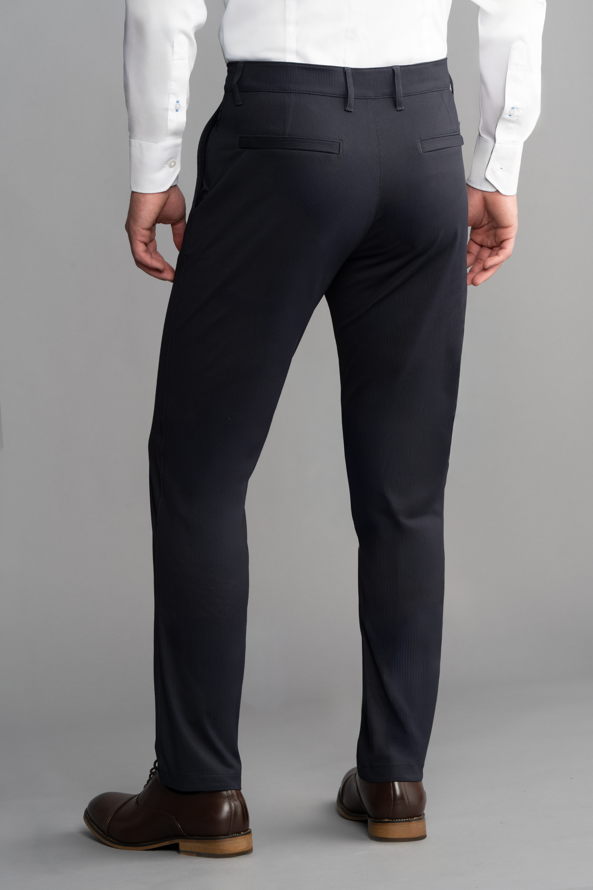 Performance Pants // Navy Pin Stripe
