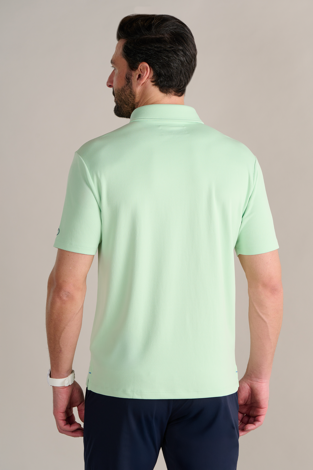 Short Sleeve Polo Solid // Pastel Green