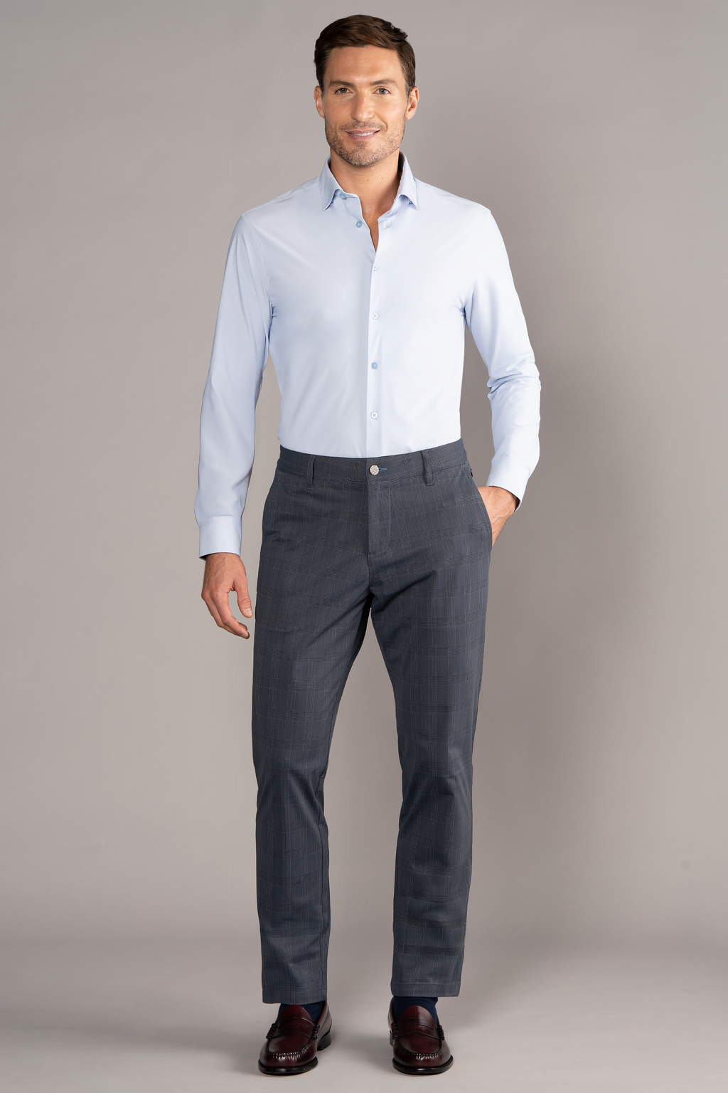 The Event Shirt Solid // Powder Blue