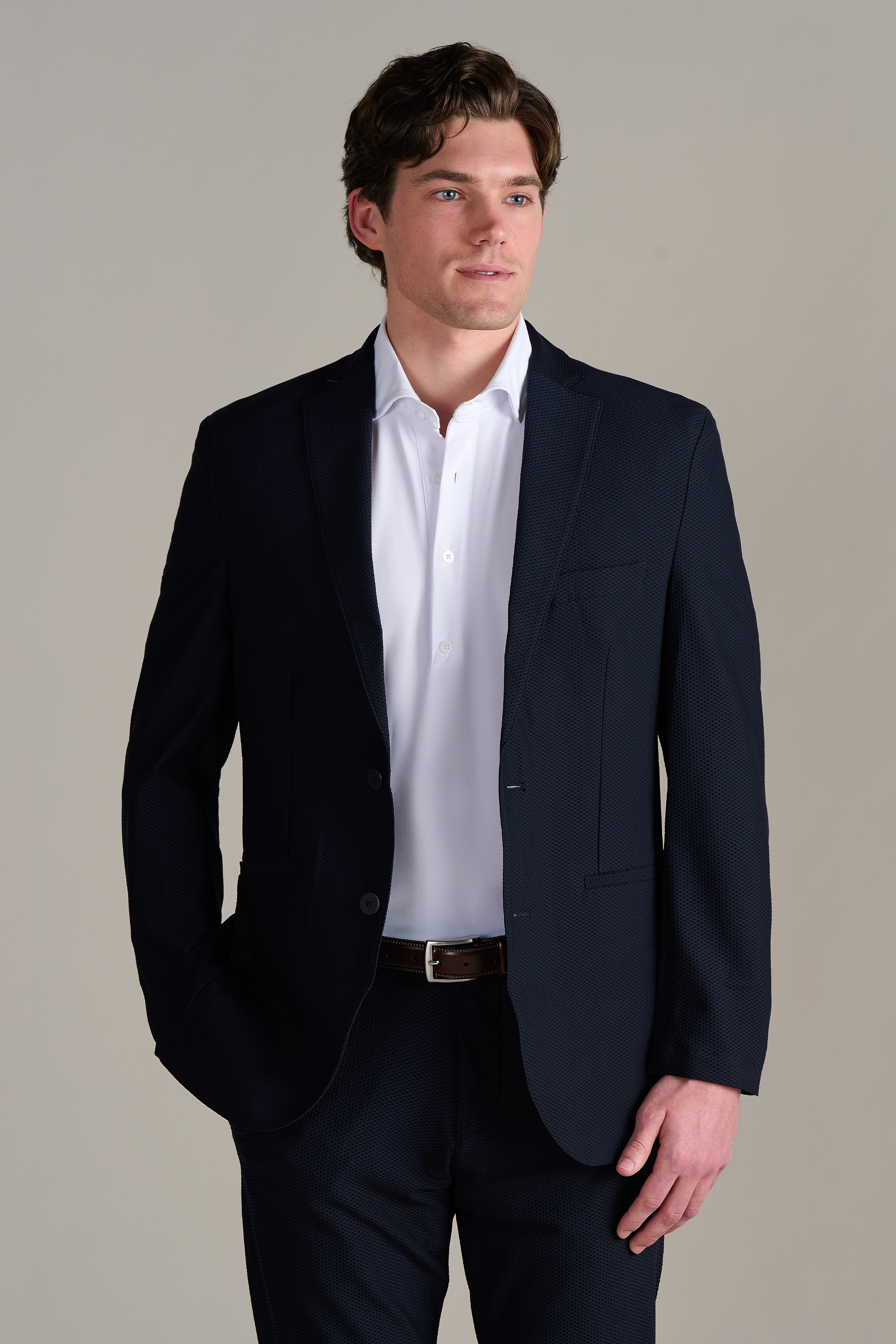 Event Polo Solid // White